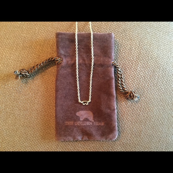 The Golden Bear Jewelry - ❌SOLD❌The Golden Bear Singe Silo Bear necklace